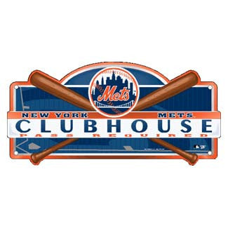 New York Mets clubhouse sign - Sports Nut Emporium