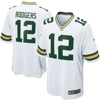 Aaron Rogers Green Bay Packers Limited White Men's Rush Jersey . - Sports Nut Emporium