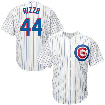 Anthony Rizzo Chicago Cubs Pinstripe Jersey men's - Sports Nut Emporium