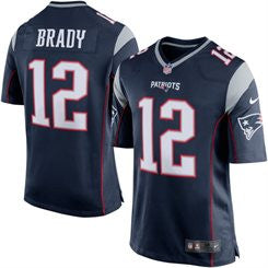 Tom Brady  Nike Elite  NFL New England Patriots  men's  jersey  (Blue) - Sports Nut Emporium