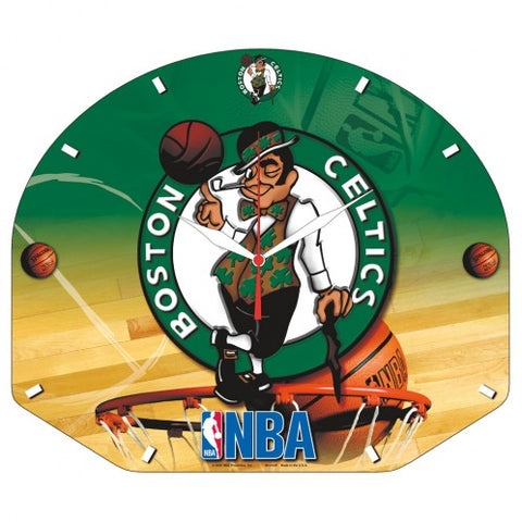 Boston Celtics High Definition Backboard wall clock - Sports Nut Emporium