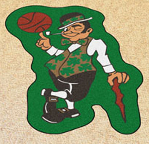 Boston Celtics NBA Mascot area Rug - Sports Nut Emporium