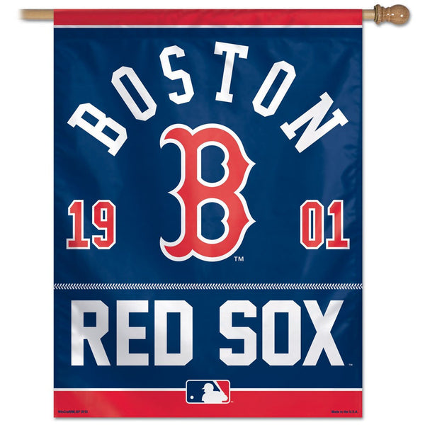 Boston Red Sox vertical Flag - Sports Nut Emporium