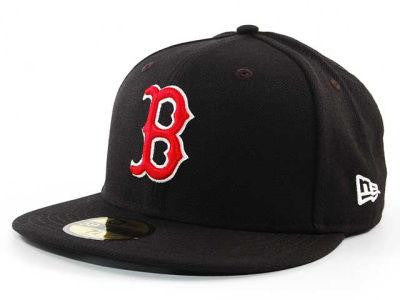 BOSTON RED SOX 59 FIFTY FITTED HATS BLACK - Sports Nut Emporium