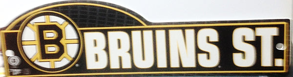Boston Bruins NHL  Street Sign - Sports Nut Emporium
