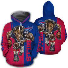 Buffalo Bills  light weight mascot hoodie