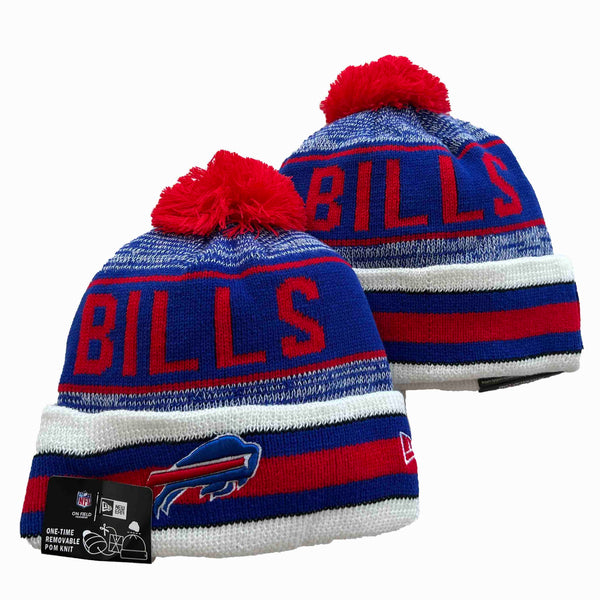 Buffalo Bills winter knit pom pom style hat