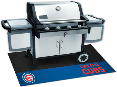 Chicago Cubs Barbeque Grill Mat - Sports Nut Emporium