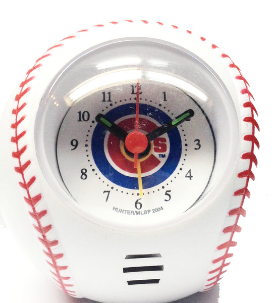 Chicago Cubs Travel Baseball alarm clock - Sports Nut Emporium