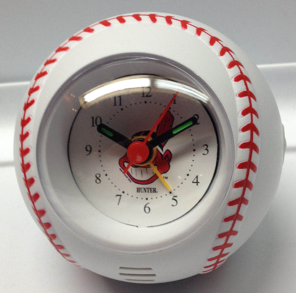 Cleveland Indians Baseball Travel Alarm Clock - Sports Nut Emporium