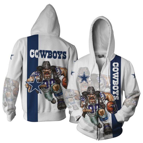 Dallas Cowboys Light Weight Mascot hoodie