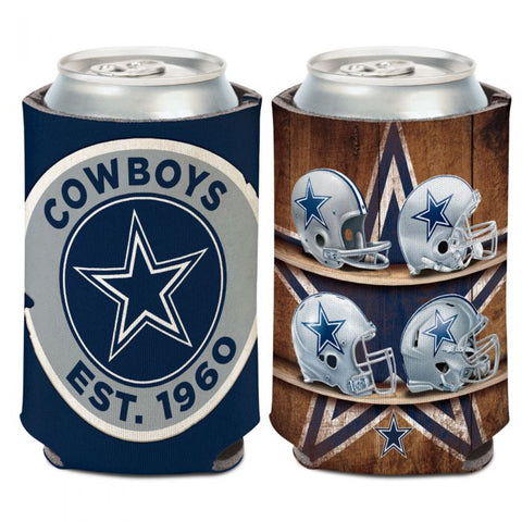 Dallas Cowboys 2 sided EST 1960 Can Cooler