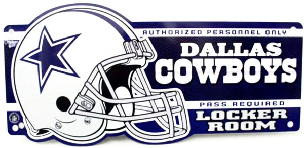 Dallas Cowboys Locker Room Sign - Sports Nut Emporium