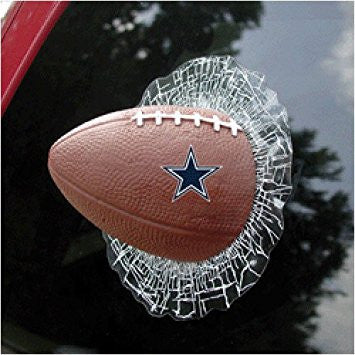 Dallas Cowboys Shatter Ball Decal - Sports Nut Emporium