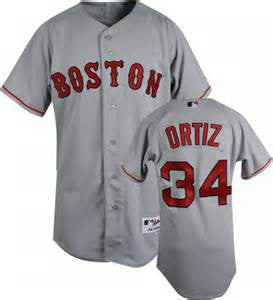 boston red sox signed jersey