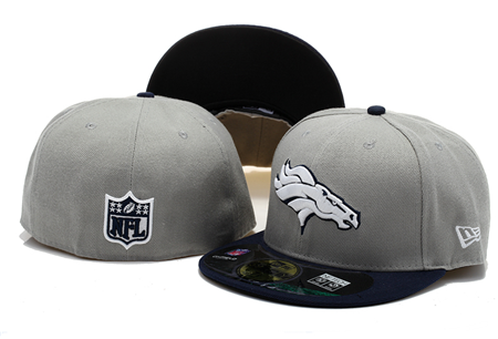 Denver Broncos 59 Fifty Denim Fitted Hat - Sports Nut Emporium