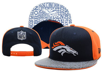 Denver Broncos Luminous Effect Adjustable Snap Back Hat - Sports Nut Emporium