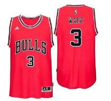 Dwayne Wade  Chicago Bulls  Revolution 30 Swingman Red jersey - Sports Nut Emporium