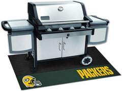 Green Bay Packers Barbeque Grill Mat - Sports Nut Emporium