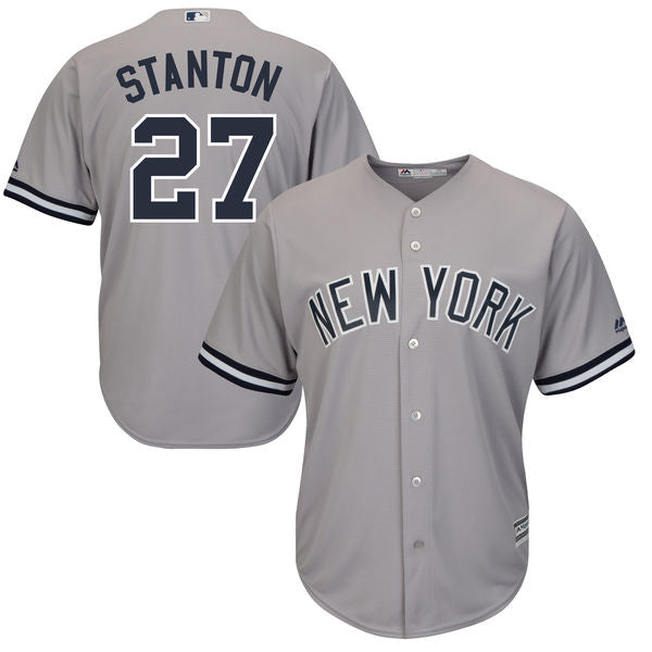 Giancarlo Stanton New York Yankees Majestic Cool Base Player Jersey –