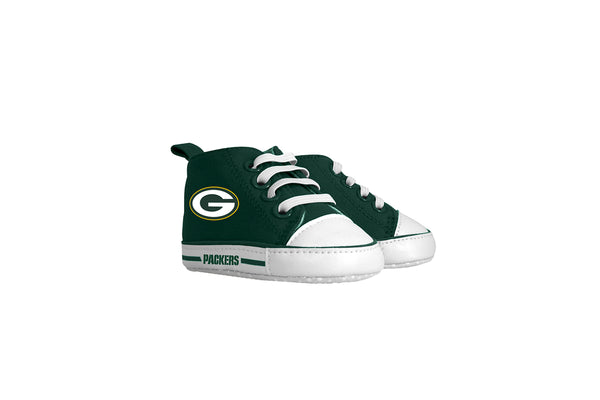 Green Bay Packers High Top NFL Pre Walkers - Sports Nut Emporium