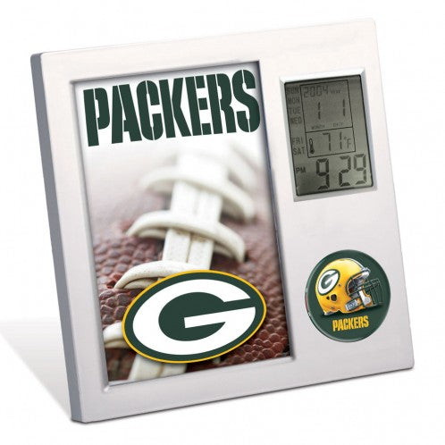 Green Bay Packers  NFL Desk Clock - Sports Nut Emporium