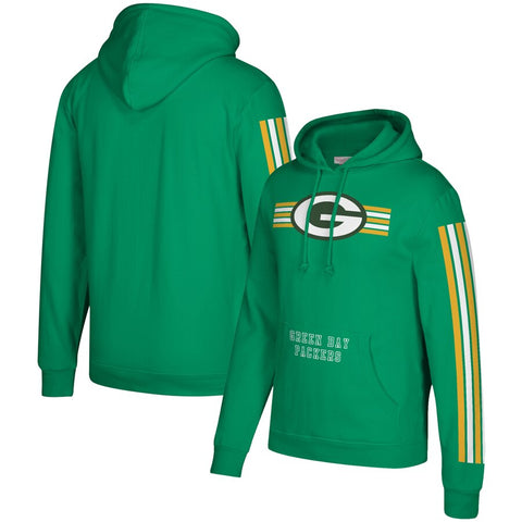 Green Bay Packers Gridiron Pullover Hoodie Sweat Shirt - Sports Nut Emporium