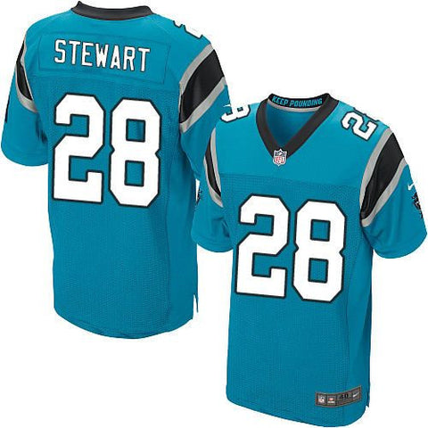 Jonathan Stewart Blue  Men's Stitched NFL Elite Jersey - Sports Nut Emporium