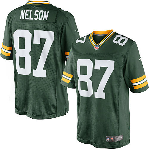 Jordy Nelson Nike Elite NFL football jersey (Green)