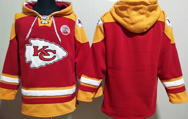 Kansas City Chiefs Hockey Style 2023 Team Pullover hoodie