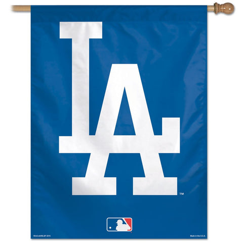 Los Angeles Dodgers Logo Vertical Flag - Sports Nut Emporium
