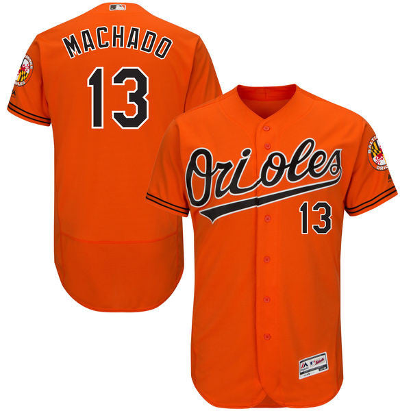 Manny Machado Baltimore Orioles Mens Orange jersey