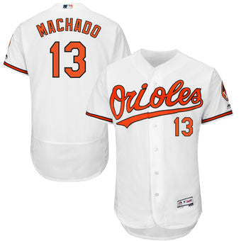 Manny Machado Baltimore Orioles  Mens White jersey - Sports Nut Emporium