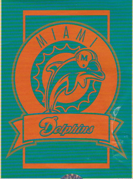 Miami Dolphins Crest Collection 60x80" Blanket/Throw - Sports Nut Emporium