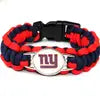 New York Giants unisex Paracord Bracelet