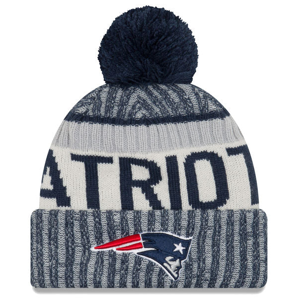 New England Patriots 2017 Sideline Winter Knit Hat - Sports Nut Emporium