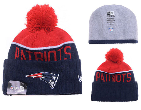 New England Patriots Knit Stitched Beanie (56) - Sports Nut Emporium