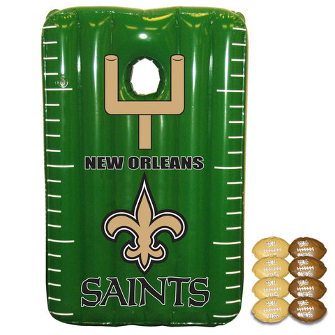 New Orleans Saints Inflateable Toss Game - Sports Nut Emporium
