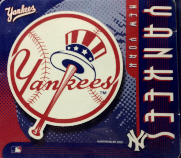 New York Yankees MLB Baseball Mouse Pad - Sports Nut Emporium