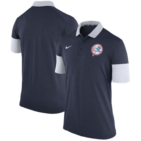 New York Yankees  Men's Nike Navy Blue  Cooperstown Collection Polo - Sports Nut Emporium