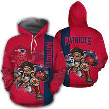 New England Patriots Light weight mascot hoodie