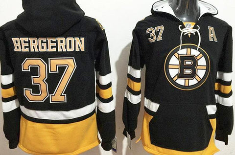 Patrice Bergeron Boston Bruins Pullover Hoodie - Sports Nut Emporium