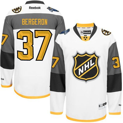 Men's Fanatics Branded Patrice Bergeron White Boston Bruins