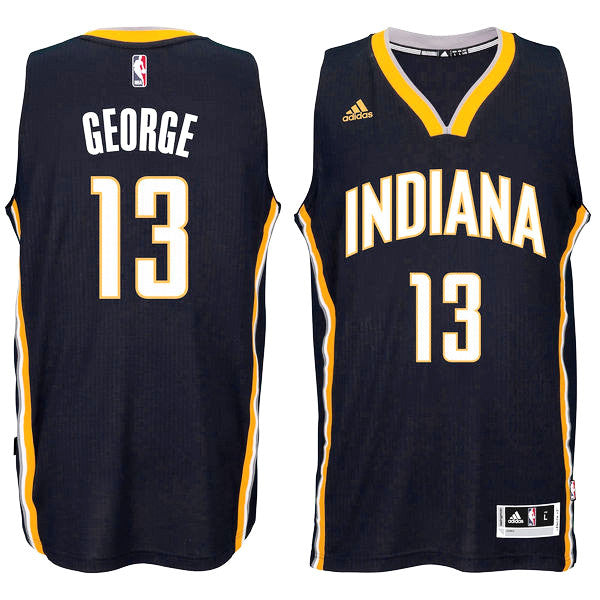 Paul Geroge Indiana Pacers Revolution 30 Road jersey - Sports Nut Emporium