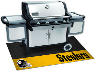 Pittsburgh Steelers Barbeque Grill Mat - Sports Nut Emporium