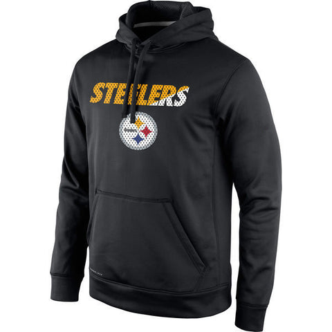 Pittsburgh Steelers Black Pullover  Mens Sweatshirt - Sports Nut Emporium
