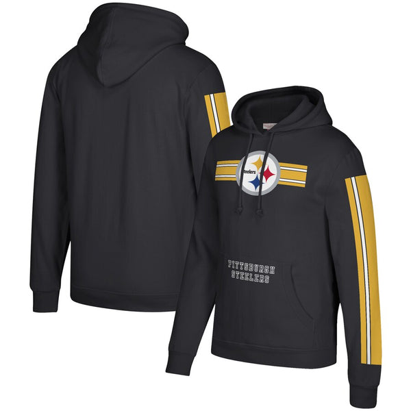 Pittsburgh Steelers Gridiron Pullover Hoodie Sweatshirt - Sports Nut Emporium