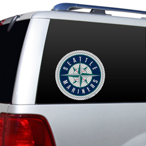 Seattle Mariners Large Window Film - Sports Nut Emporium