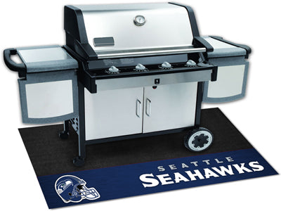 Seattle Seahawks Barbeque Grill Mat - Sports Nut Emporium