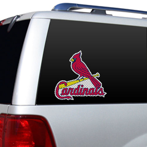 St Louis Cardinals Large Window Film - Sports Nut Emporium